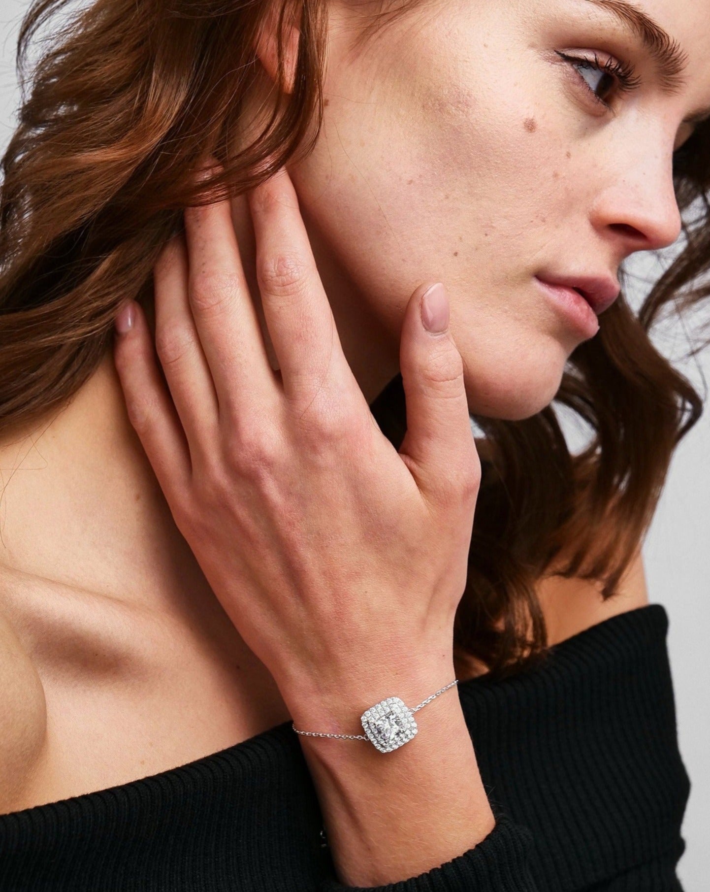 Elizabeth Cushion Cut Bracelet