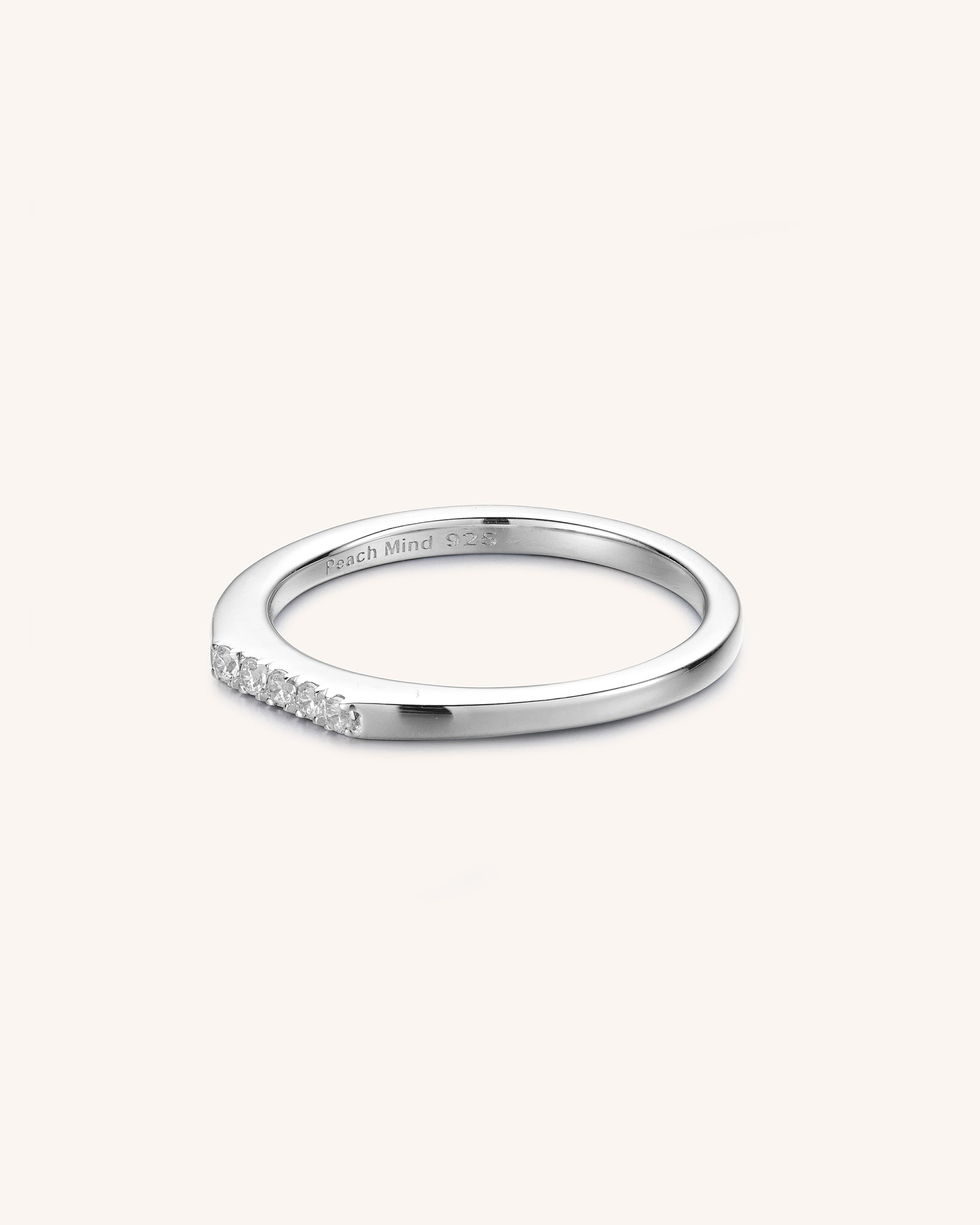 Linear Stacking Ring for Women