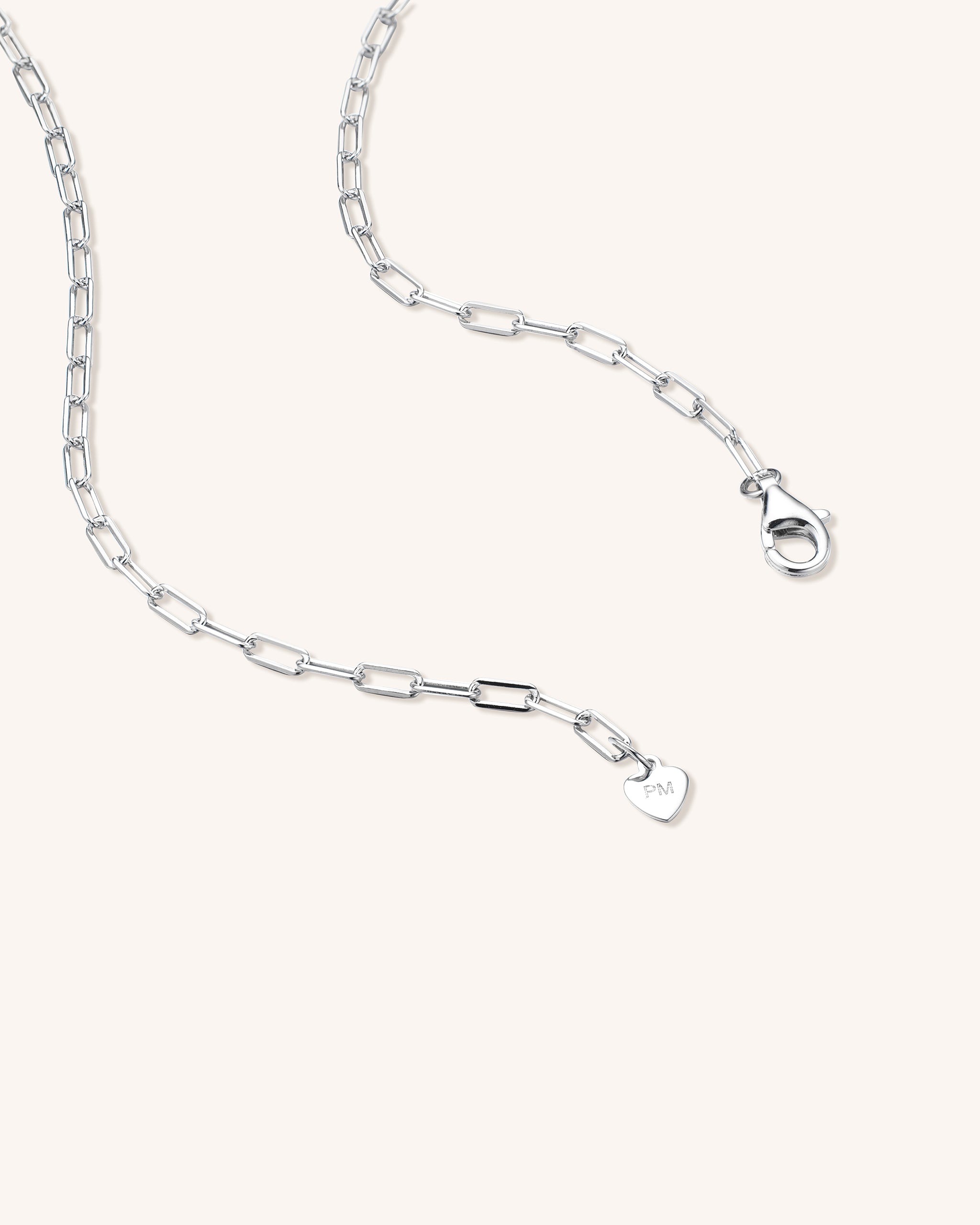 Sterling Silver Link Chain Choker for Women