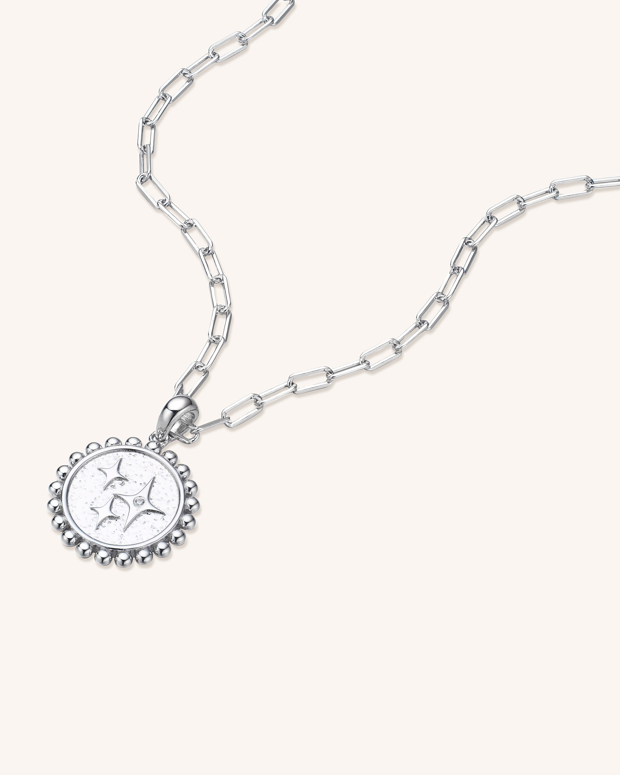 Sterling Silver Star Pendant Necklace for Women