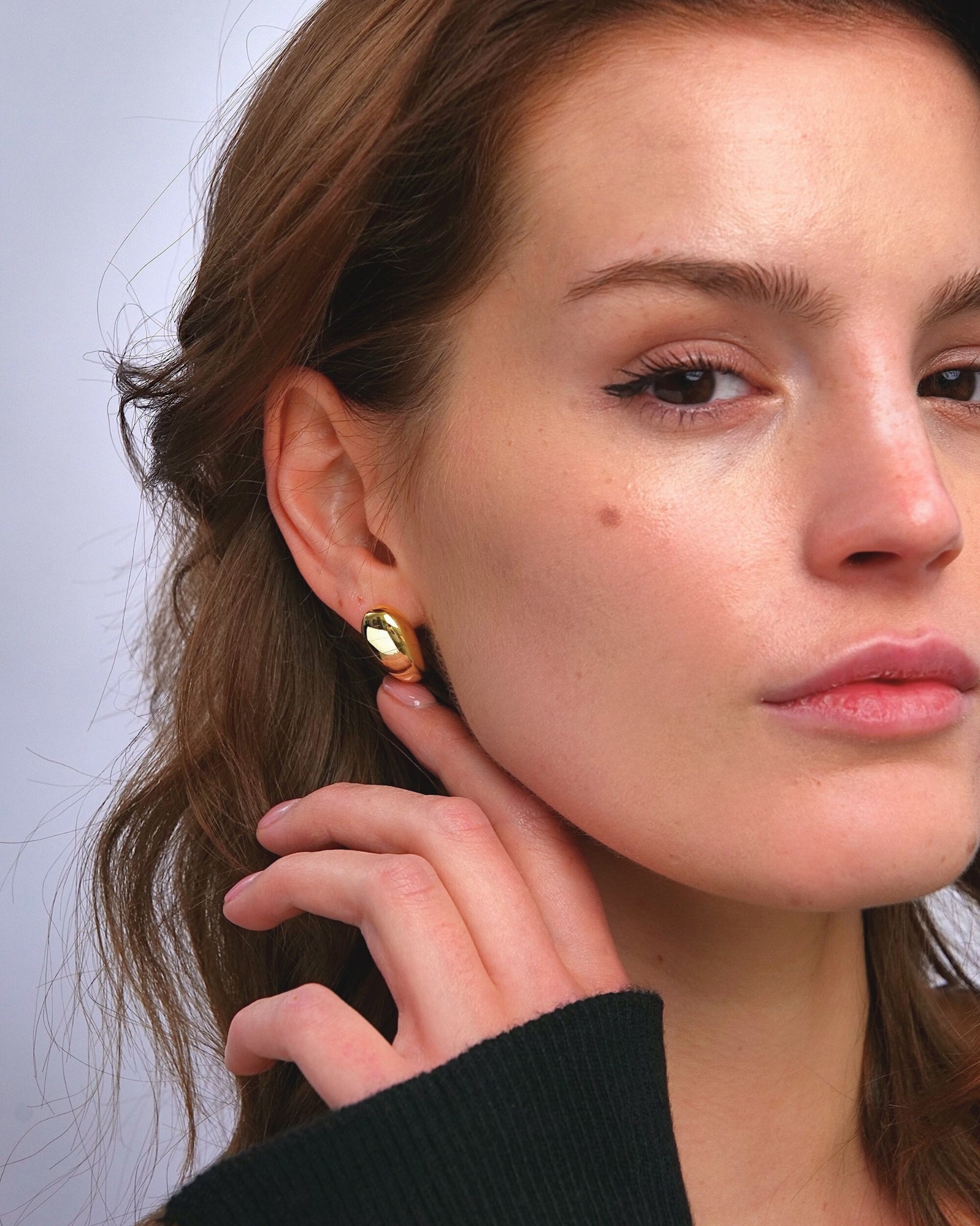 Gold Huggies for Women