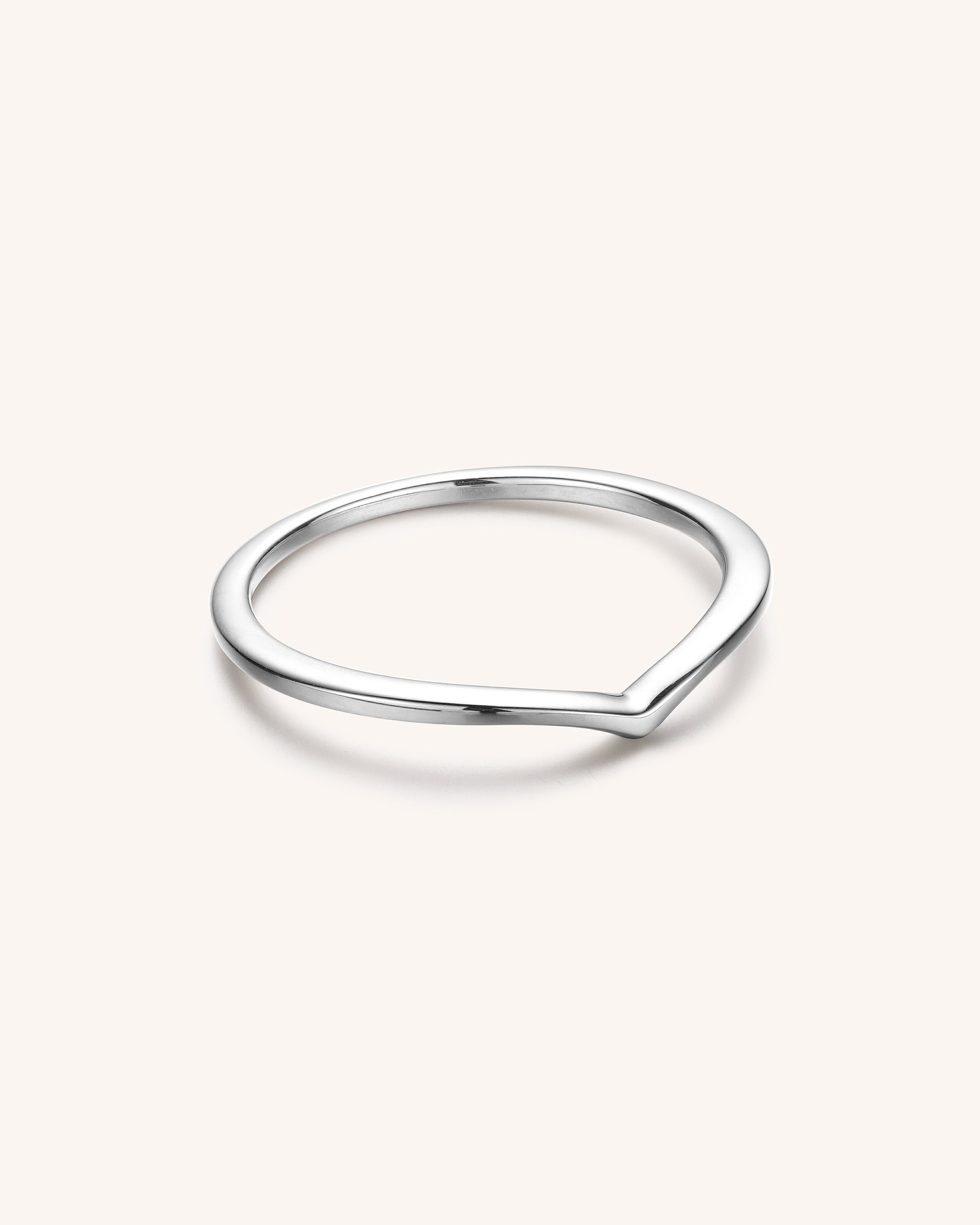 Wishbone Stacking Ring for Women