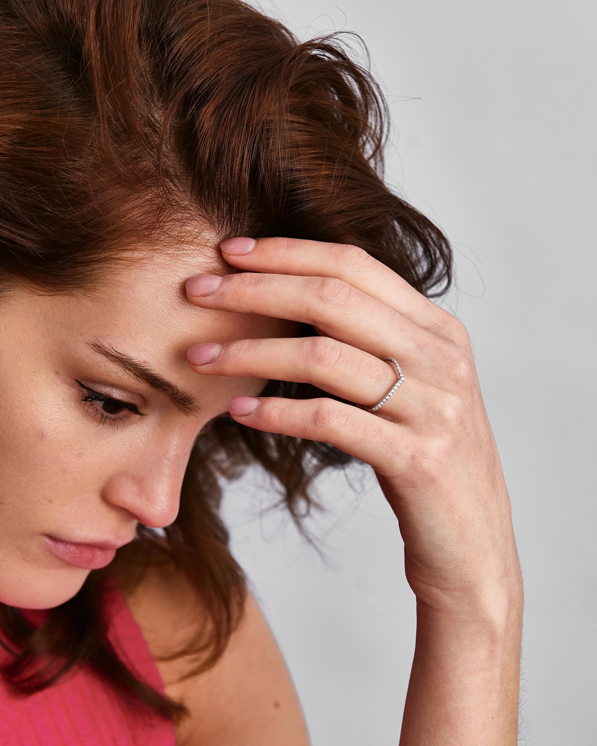 Wishbone Stacking Ring for Women