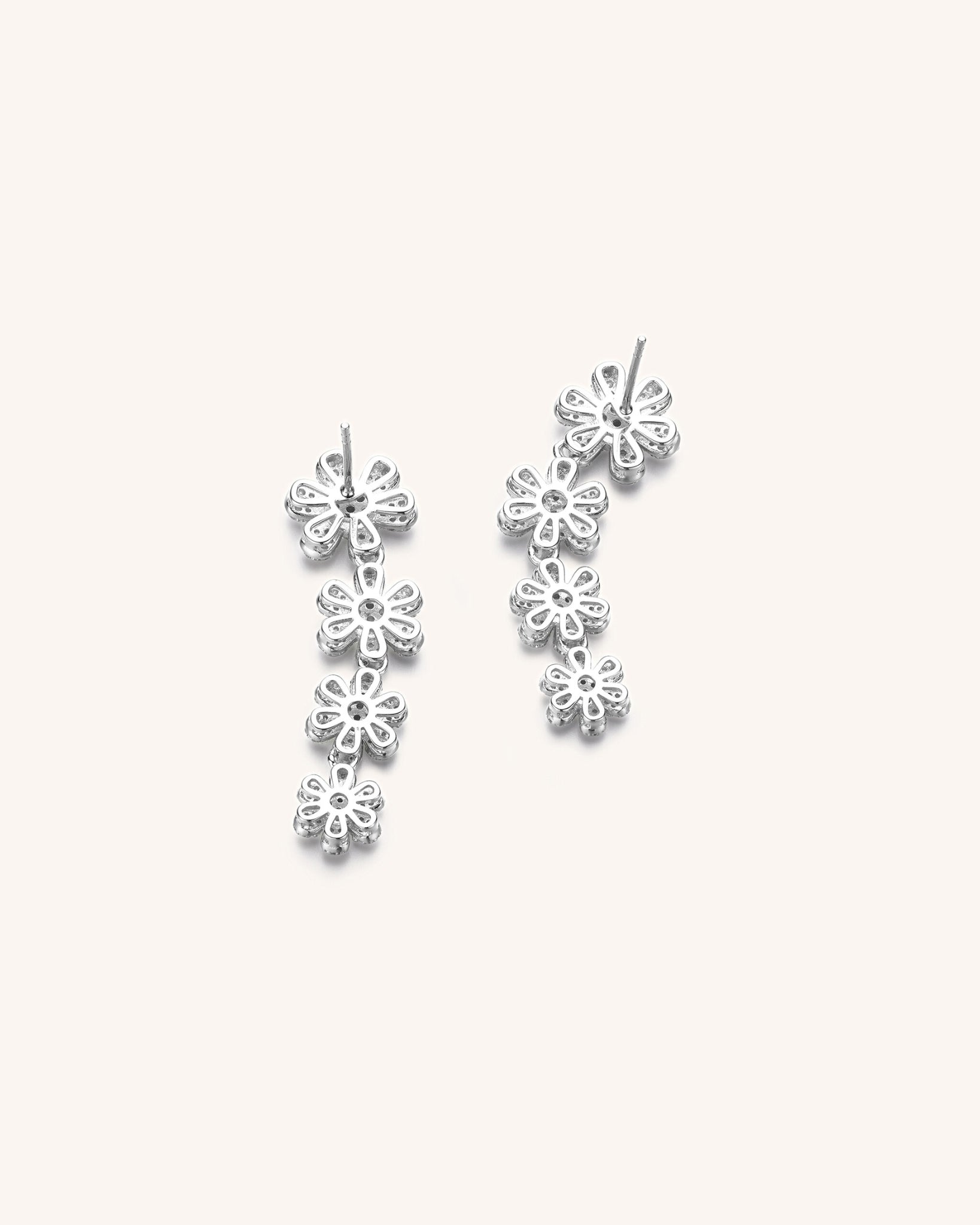 Floral Drop Earrings