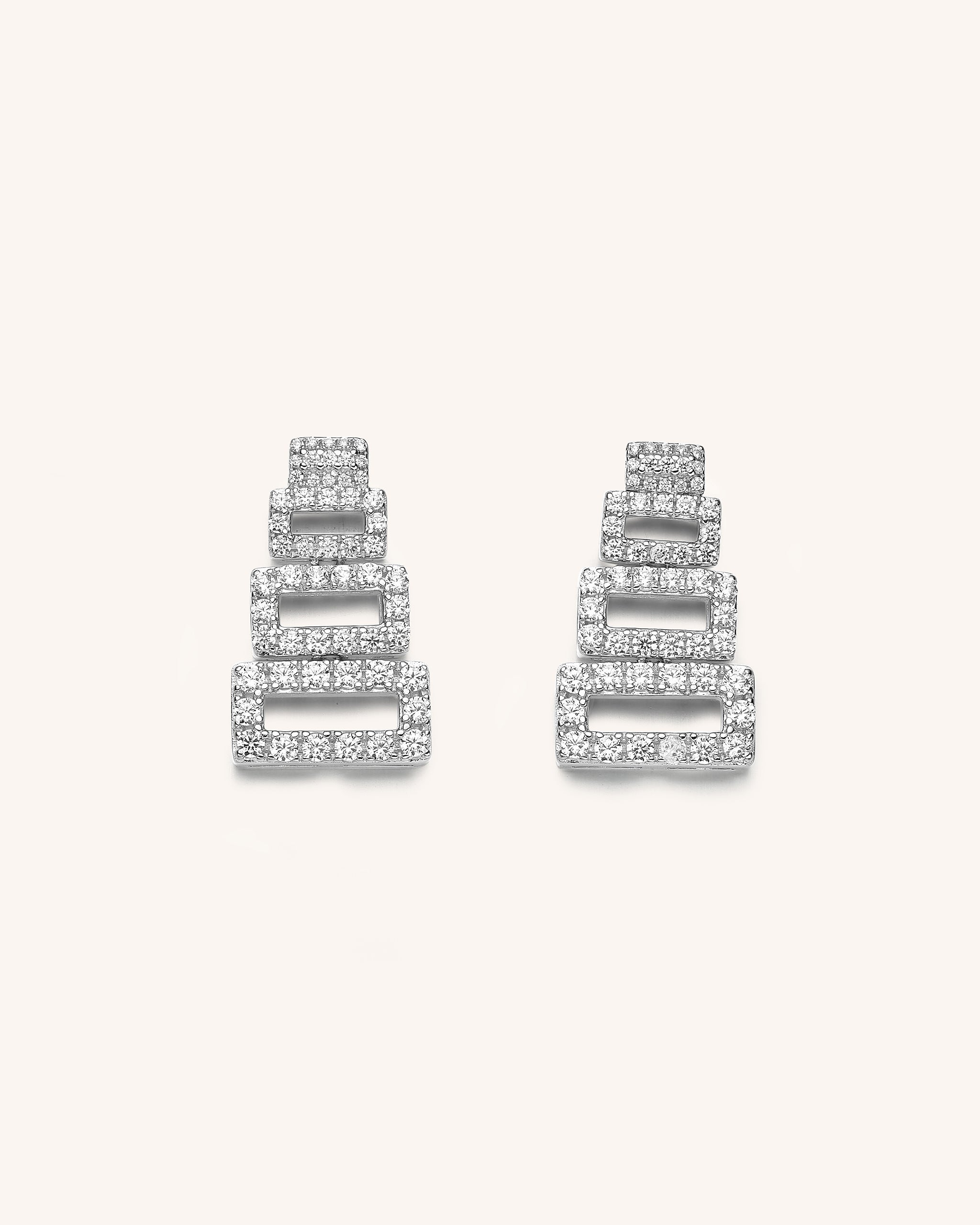 Tiered Cake Earrings