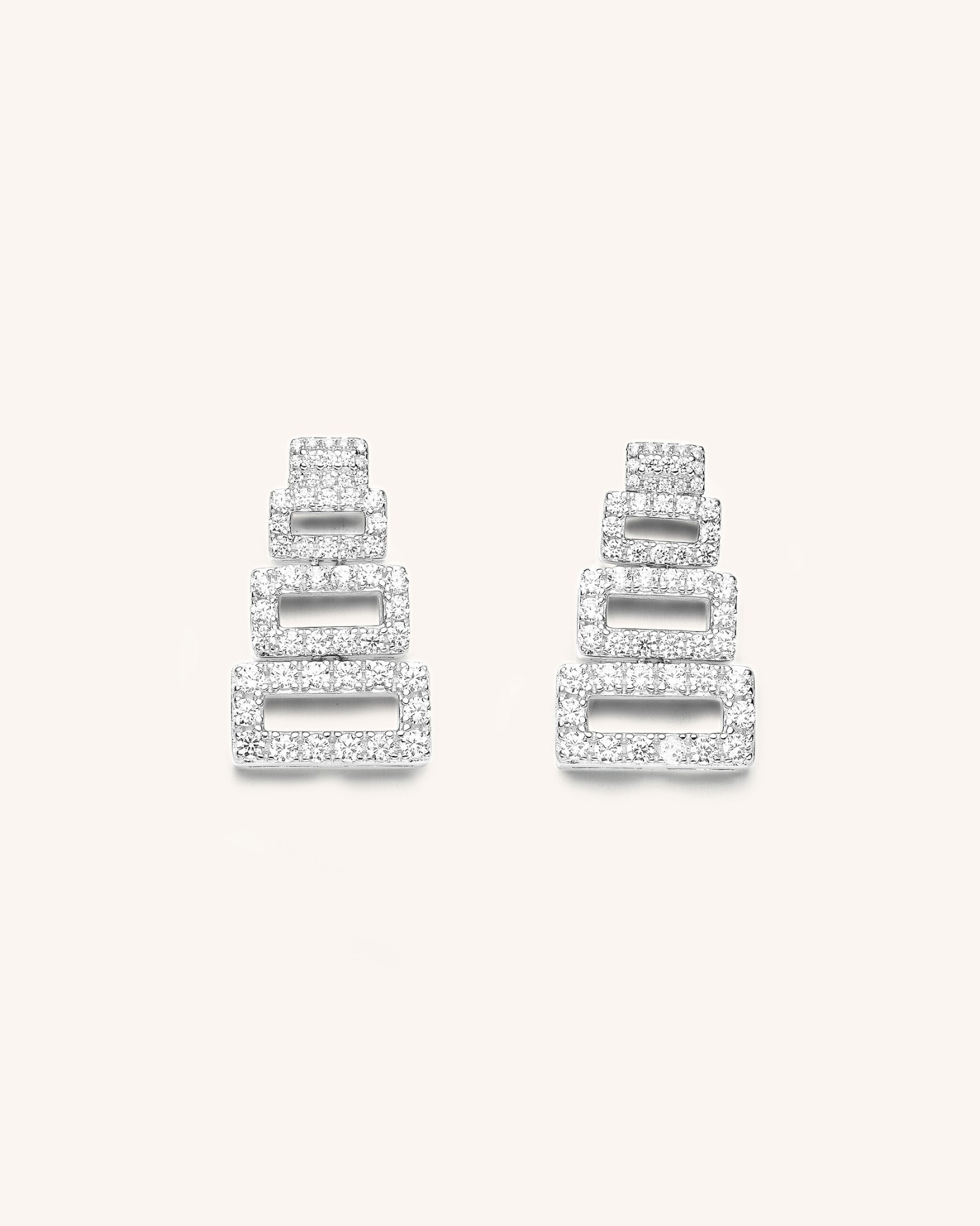 Cascade Pavé Earrings