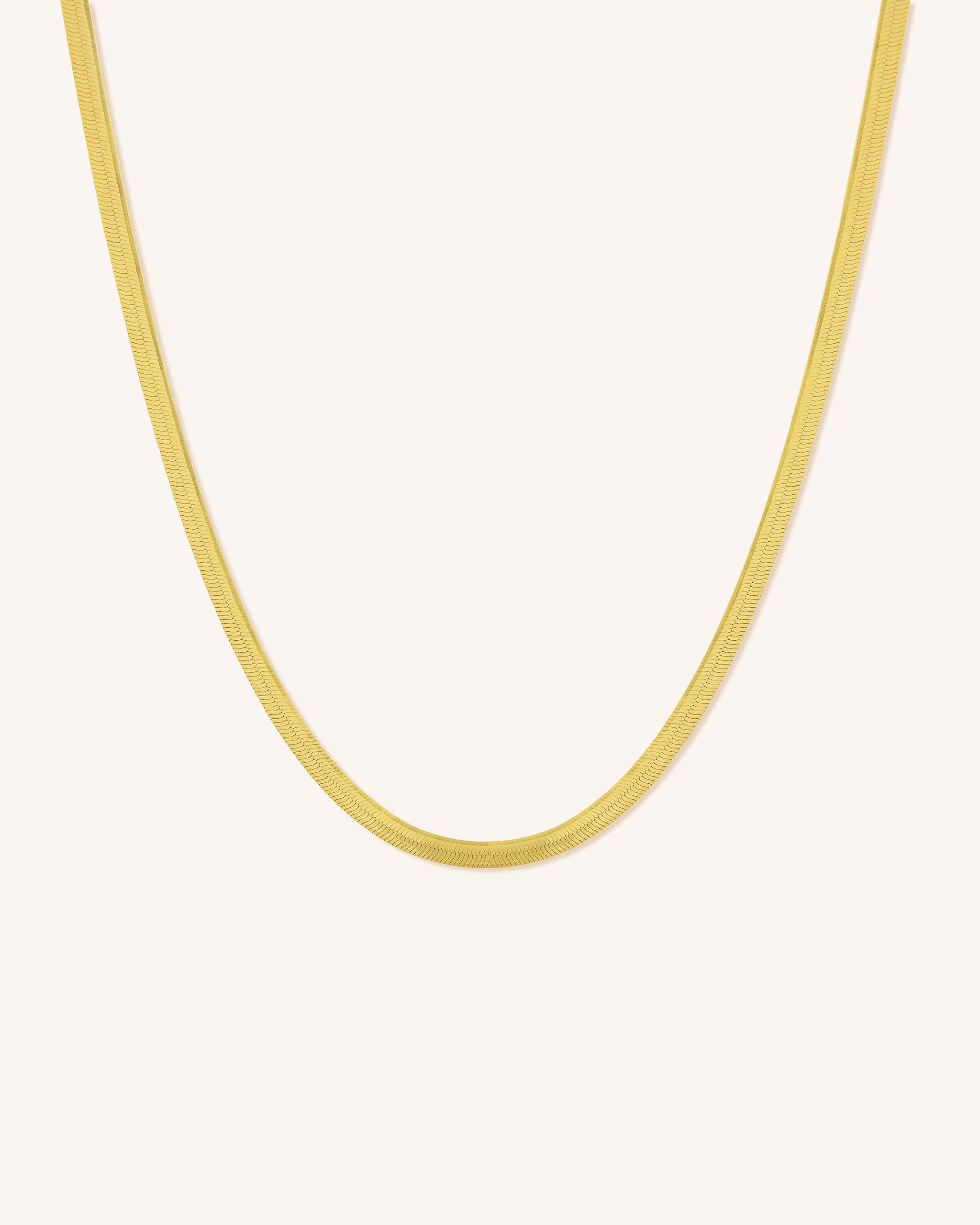 Herringbone Chain Necklace