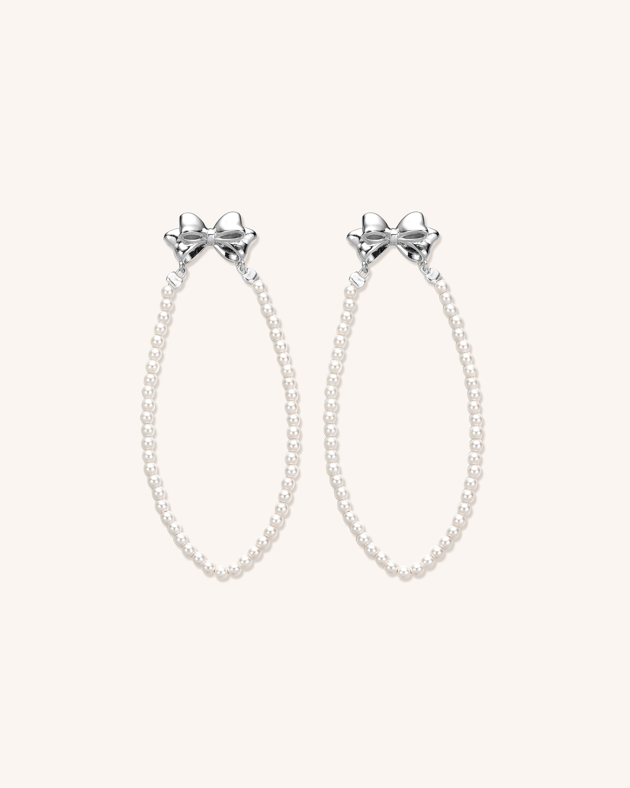 Mini Bow Drop Earrings
