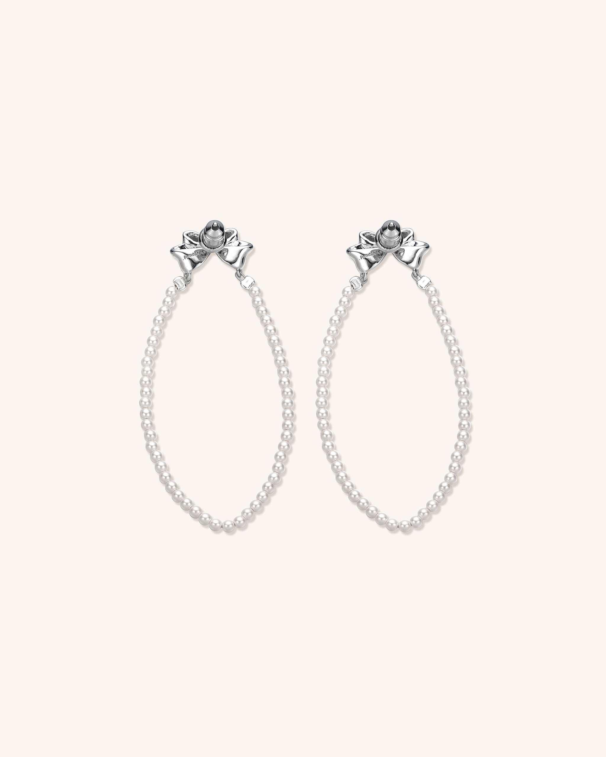 Mini Bow Drop Earrings
