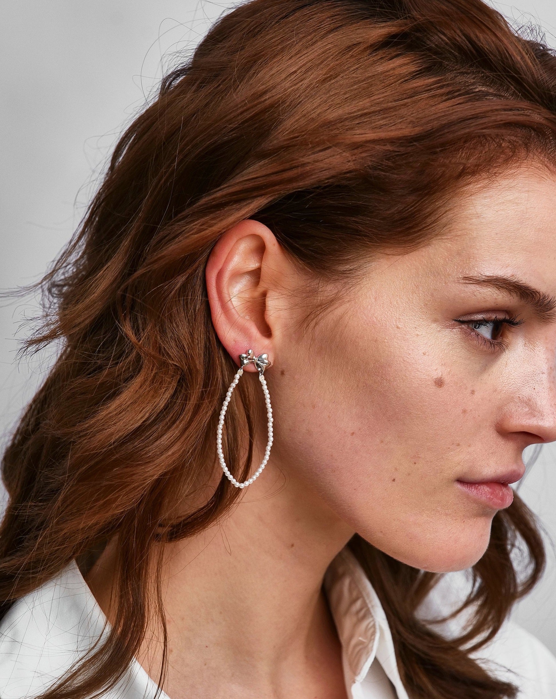 Mini Bow Drop Earrings