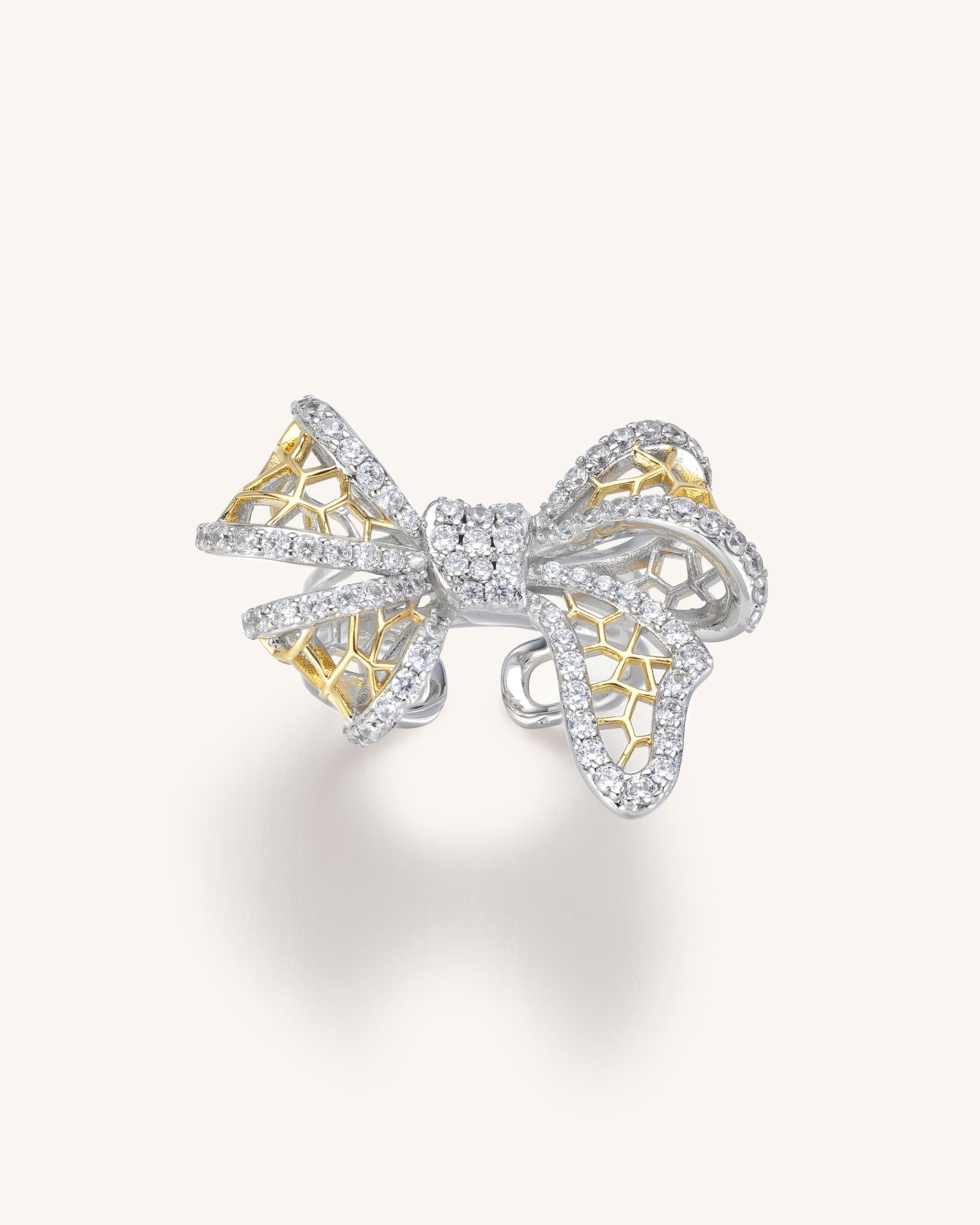 Lace Bow Ring for Women