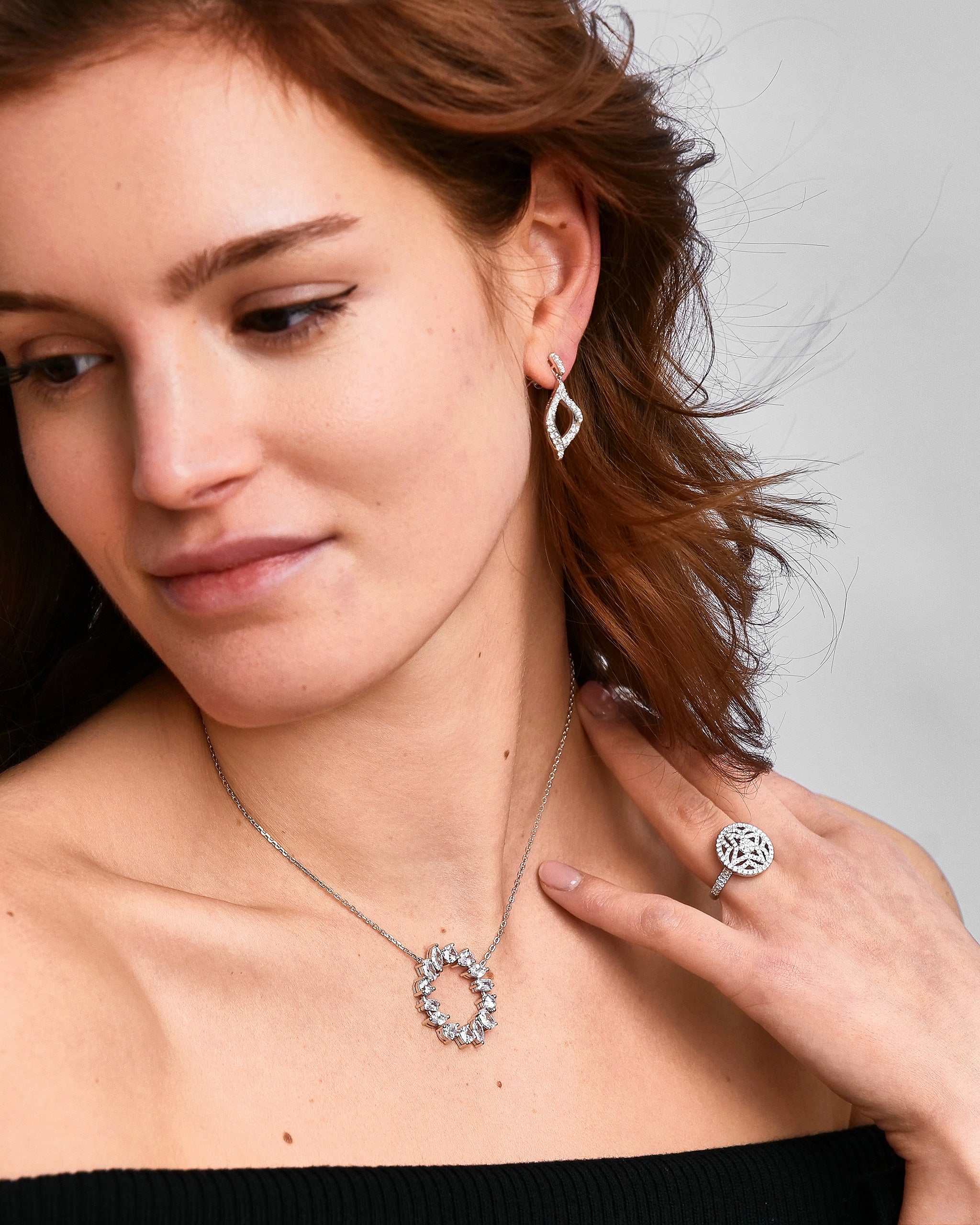 All shapes Diamond Necklace for Women