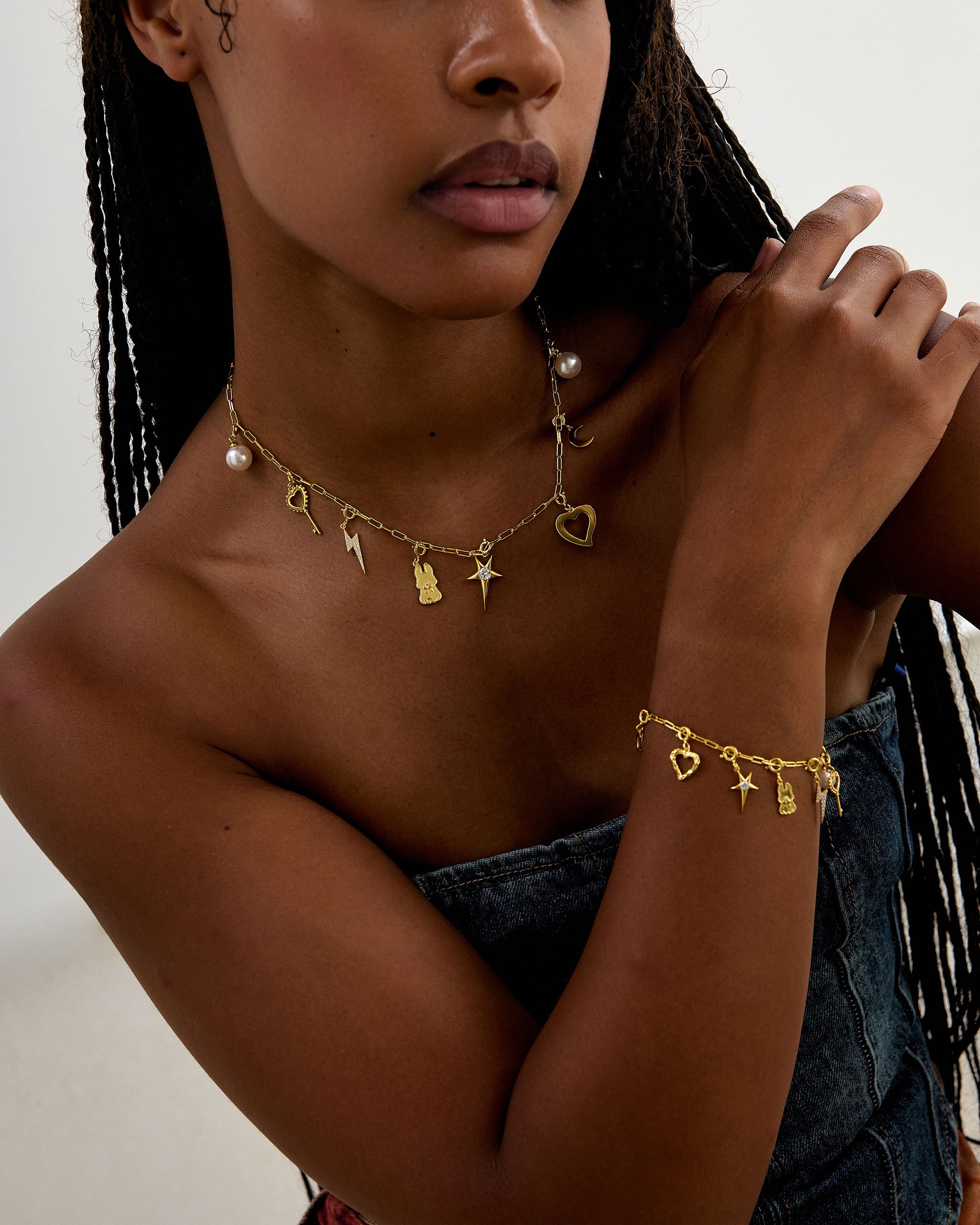 Create Link Necklace for females