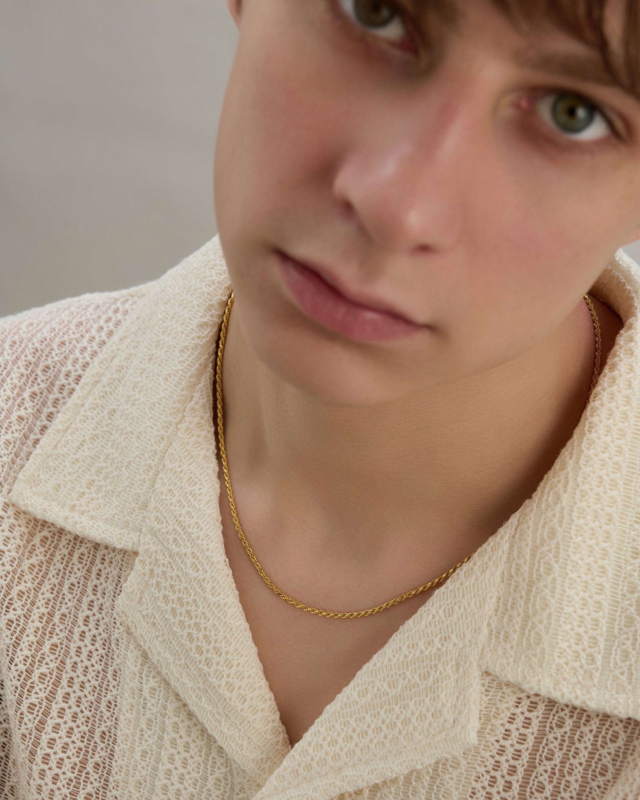 Rope Chain Necklace for Men