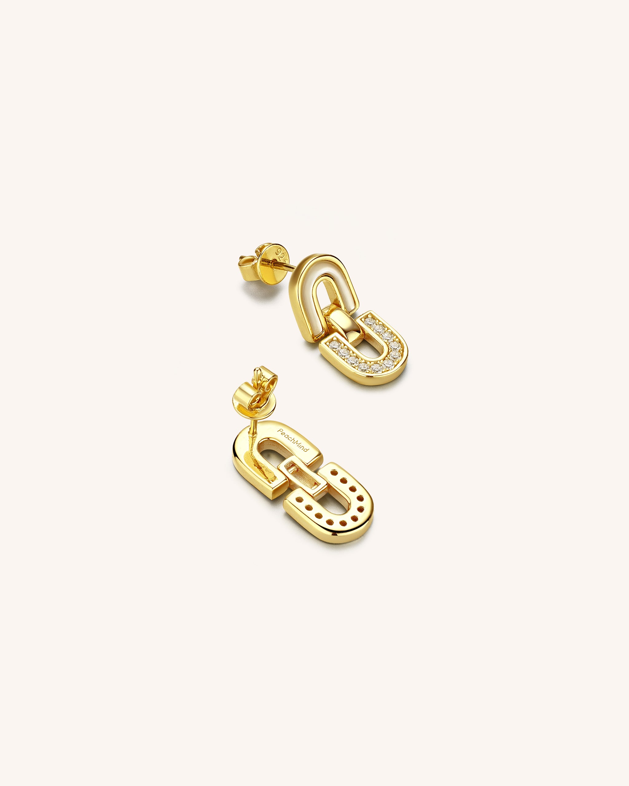 U Link Earrings