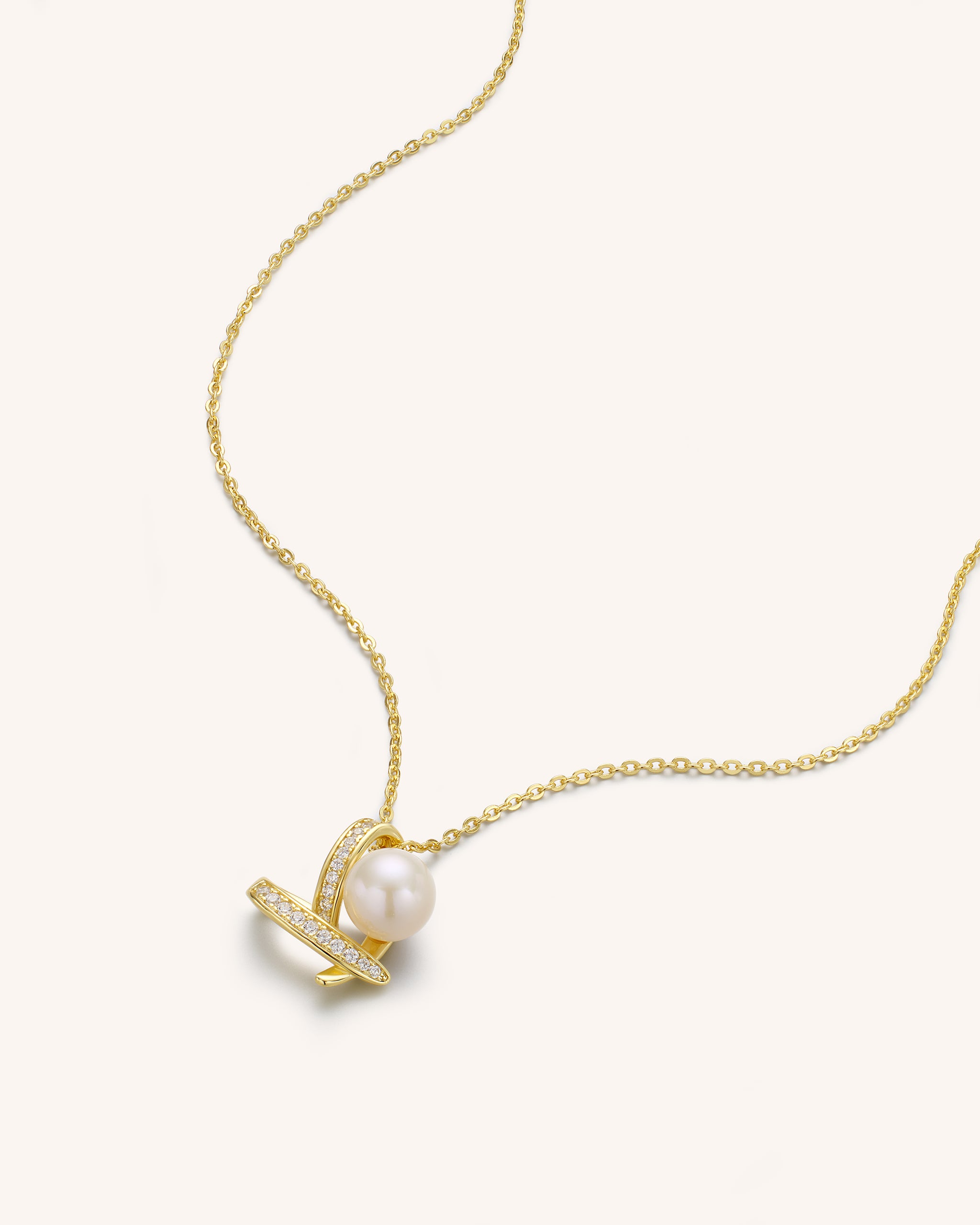Pearl Heart Necklace