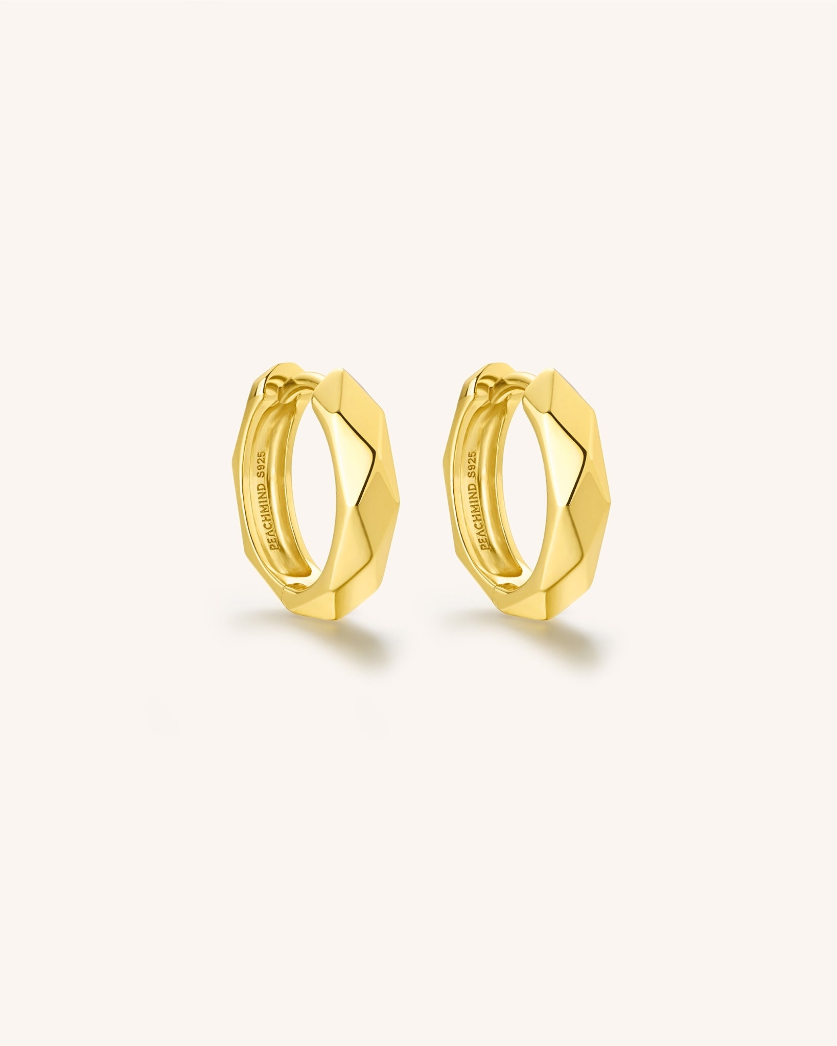 Mini Facette Hoops for Women