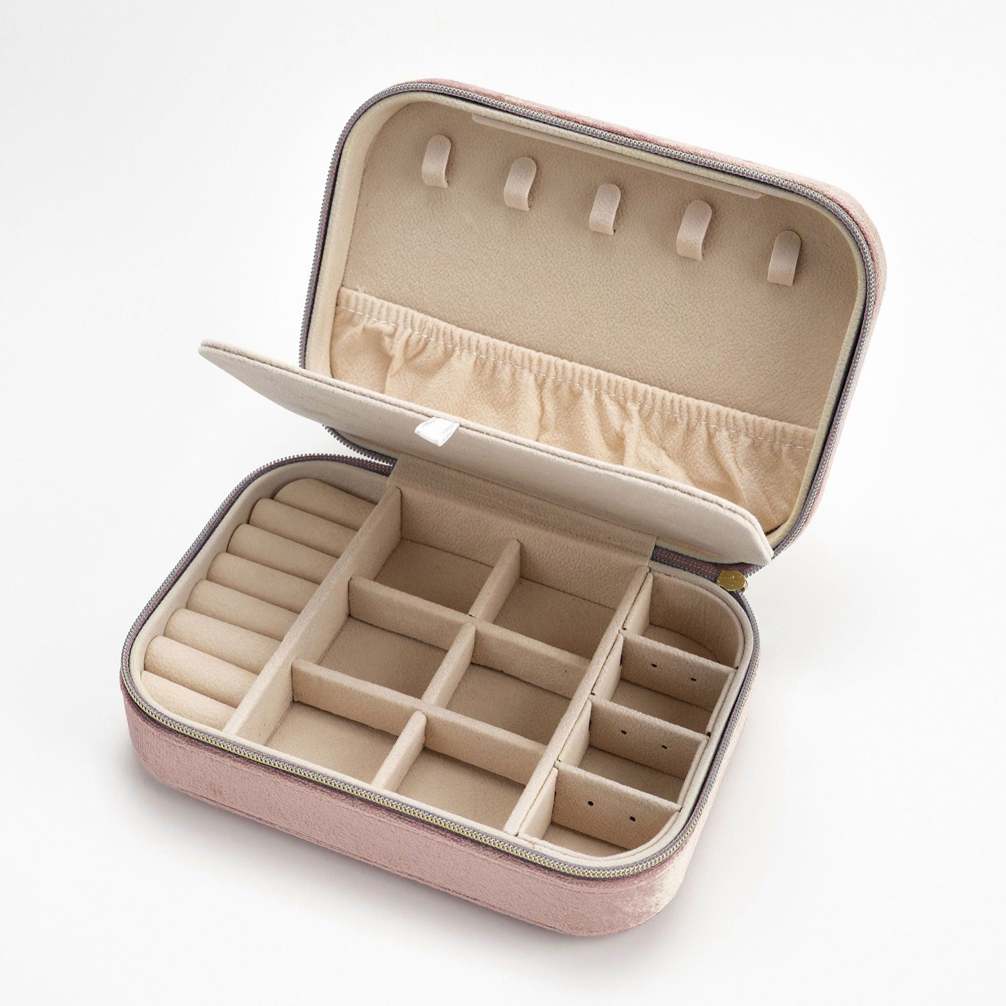 Jewelry Travel Case Blush Rose