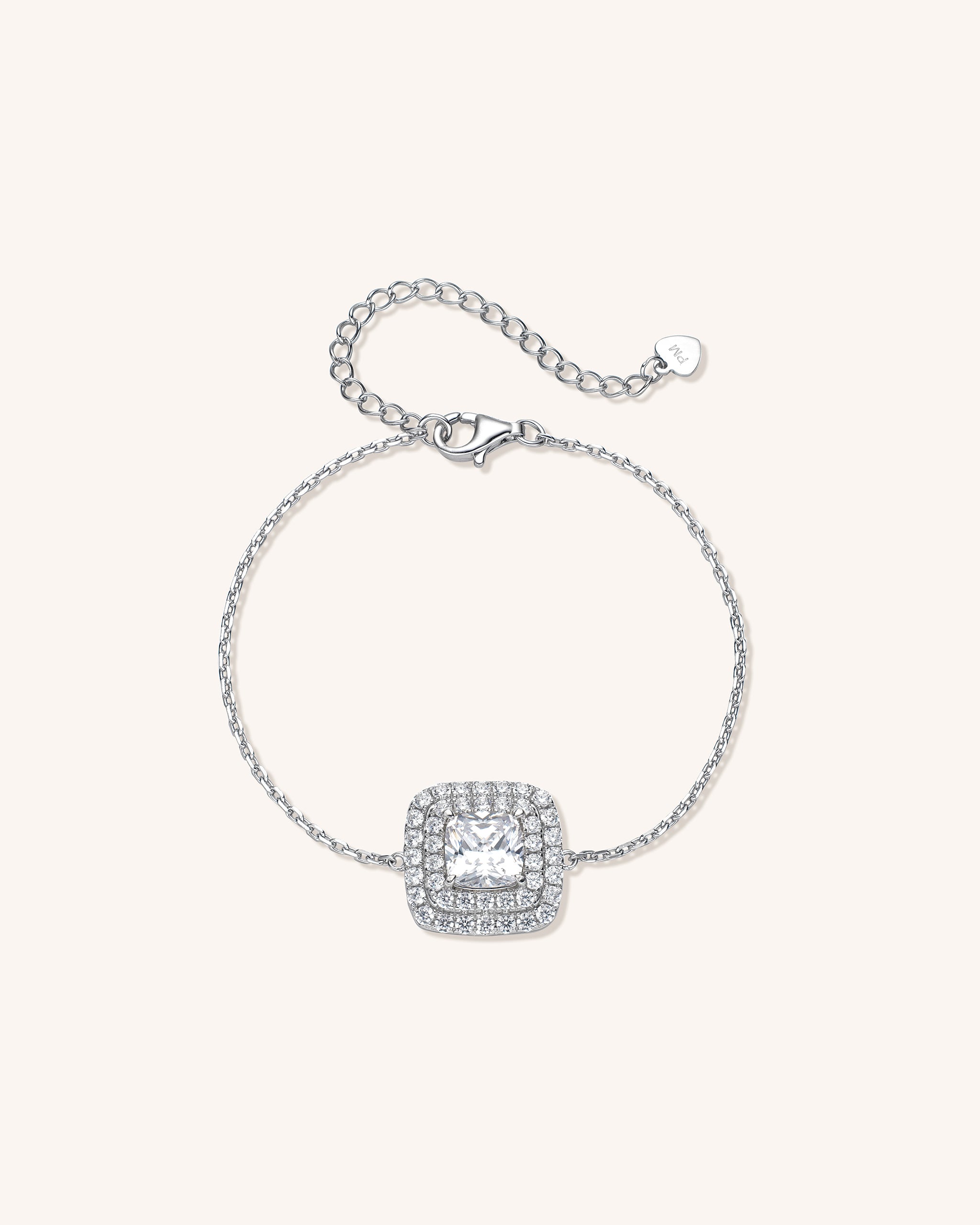 Elizabeth Cushion Cut Bracelet