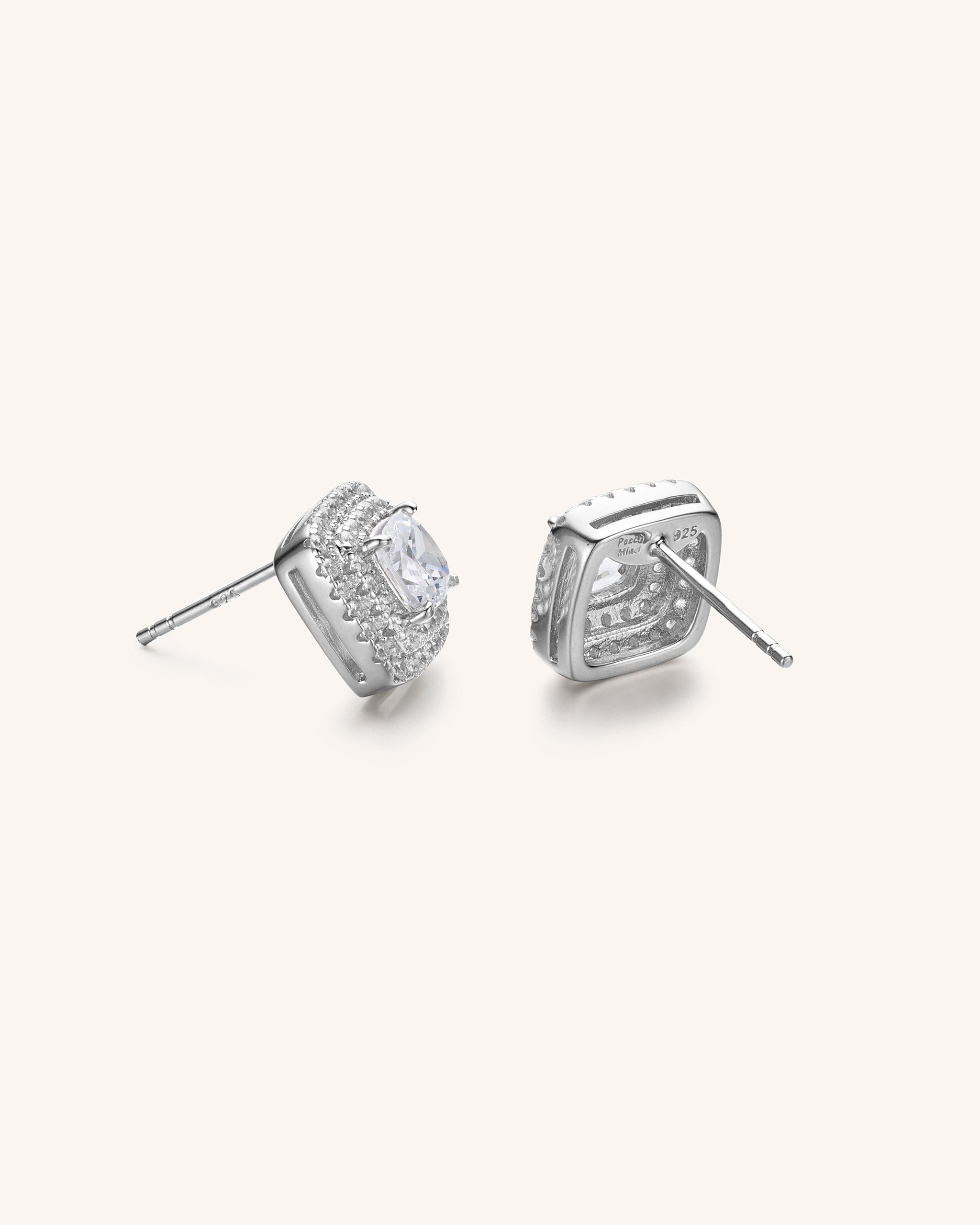 Elizabeth Cushion Cut Studs