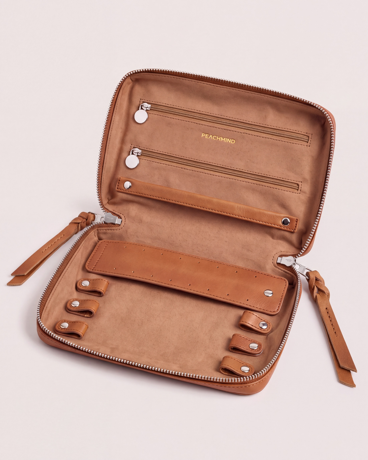 Jewelry Travel Case Amber Saddle