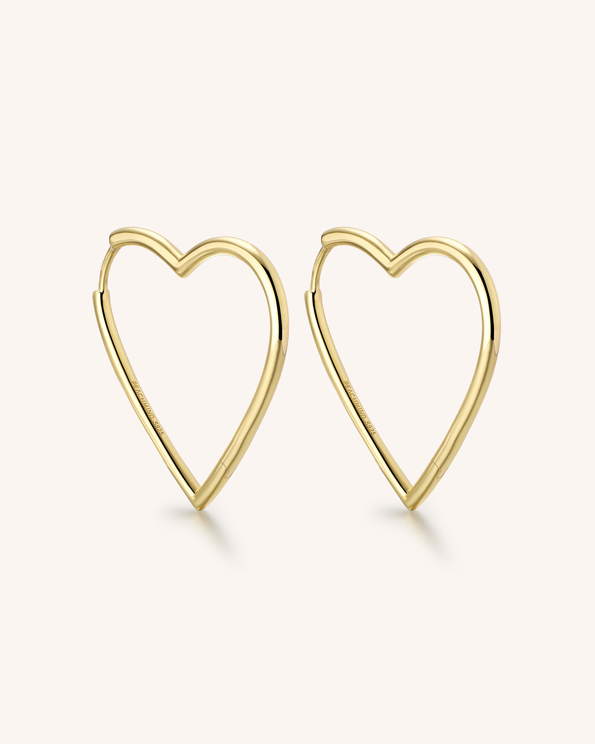 Contour Heart Hoops