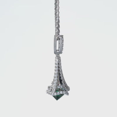 Parisian Charm Pendant Necklace